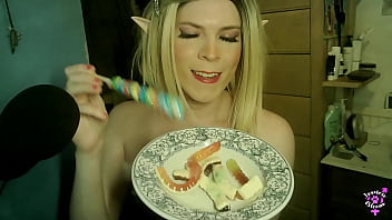 Trans Christmas Elf Jessica Bloom Prepares Magic Candies For Santa Jessica Bloom free video