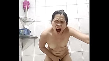 Asian Wifey, Miss Bea Modeling, Showing That Body And Fucking Herself With Her Thick Big Black Dildo With Story Time