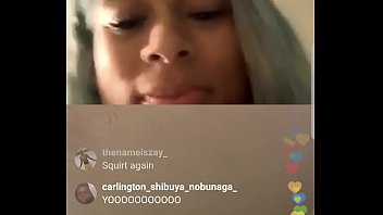 Phat Ass Lightskin Twerks And Squirts On Ig Live free video