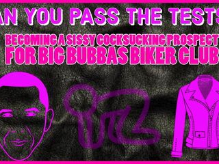 Becoming A Sissy Cocksucking Prospect For Big Bubbas Biker Club Take The Tests free video
