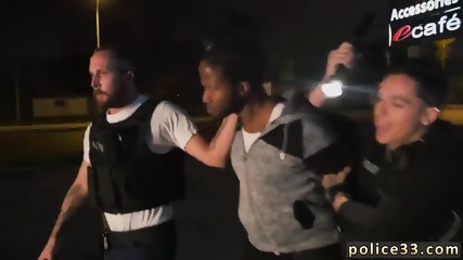 Hot Police Cock Gay Purse Thief Becomes Arse Meat free video